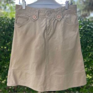 Marc Jacobs khaki skirt